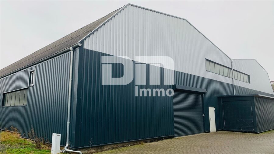 Lagerhallen 25 bis 150 m² variabel zu vermieten 300 m von der Stadt Kassel entfernt in Fuldatal - Außenansicht Halle 1